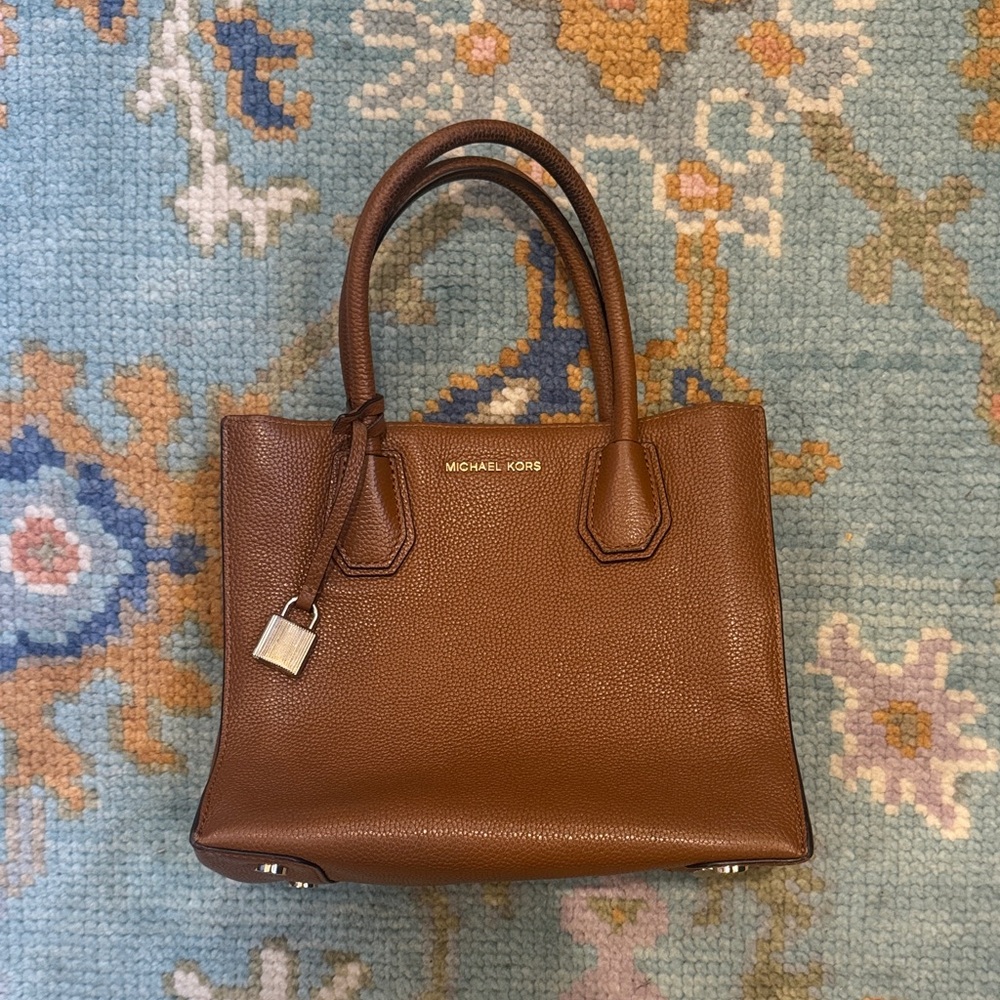 Michael Kors Tan Leather Satchel